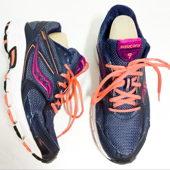 Saucony Cohesion 9 athletic running shoes 10 - Picture 1 of 10